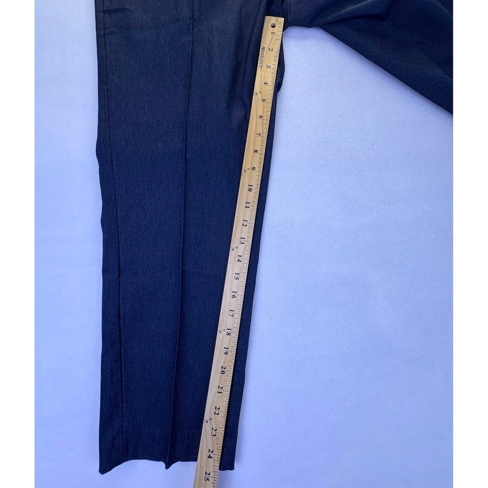 NWT Jones New York Jones & Co Women 1X Navy Blue Pull On Slim Leg Pants Career - Picture 6 of 11